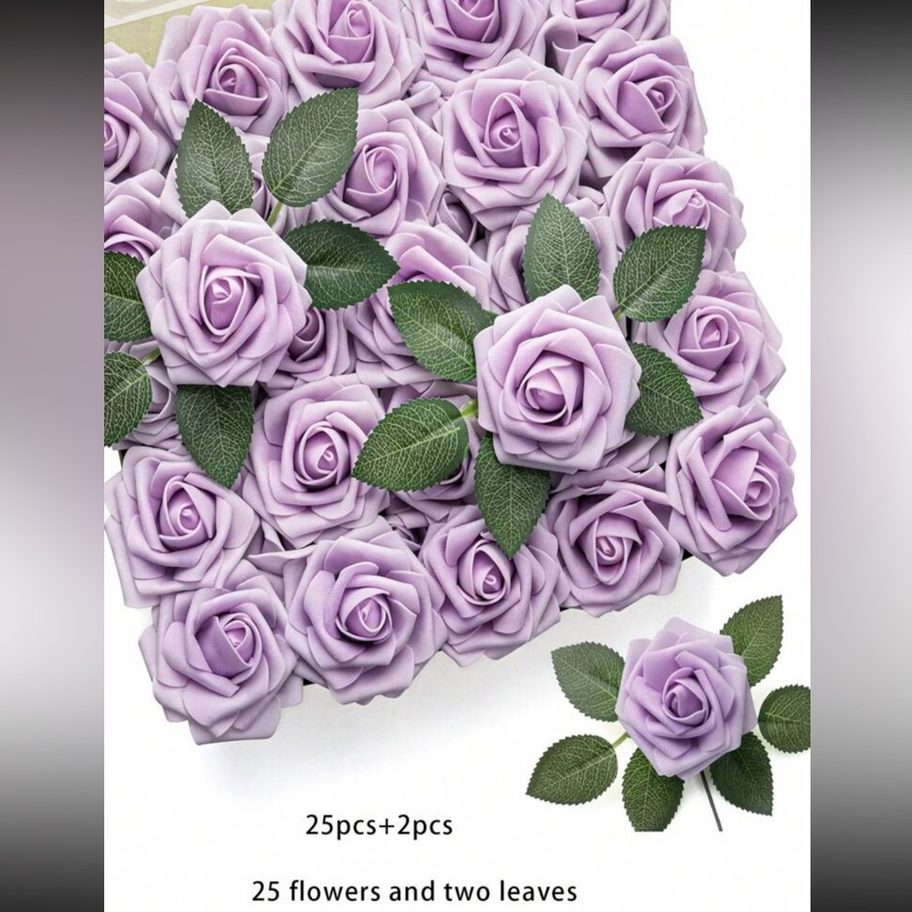 Light purple flowers